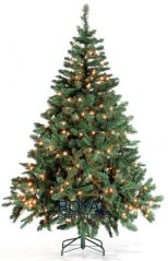 Royal Christmas Dakota kunstkerstboom 150 cm met LED verlichting