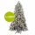 Royal Christmas Canberra Flock künstlicher Weihnachtsbaum 210 cm mit LED-Beleuchtung