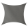 Schattentuch Outdoor Polyester Quadratisch 360x360 cm Anthrazit