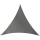 Schattentuch Outdoor HDPE Dreieck 500 cm anthrazit